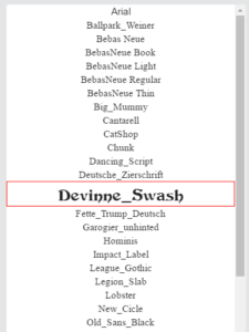 choose-font